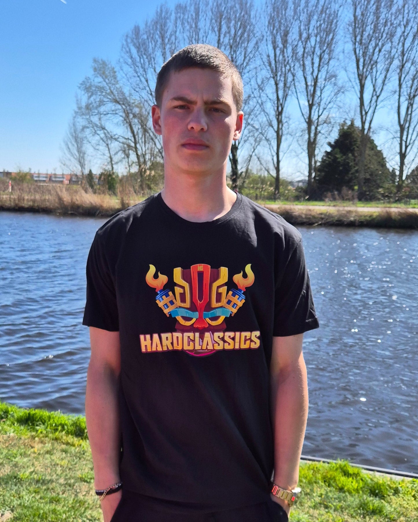 hardclassics shirt zwart