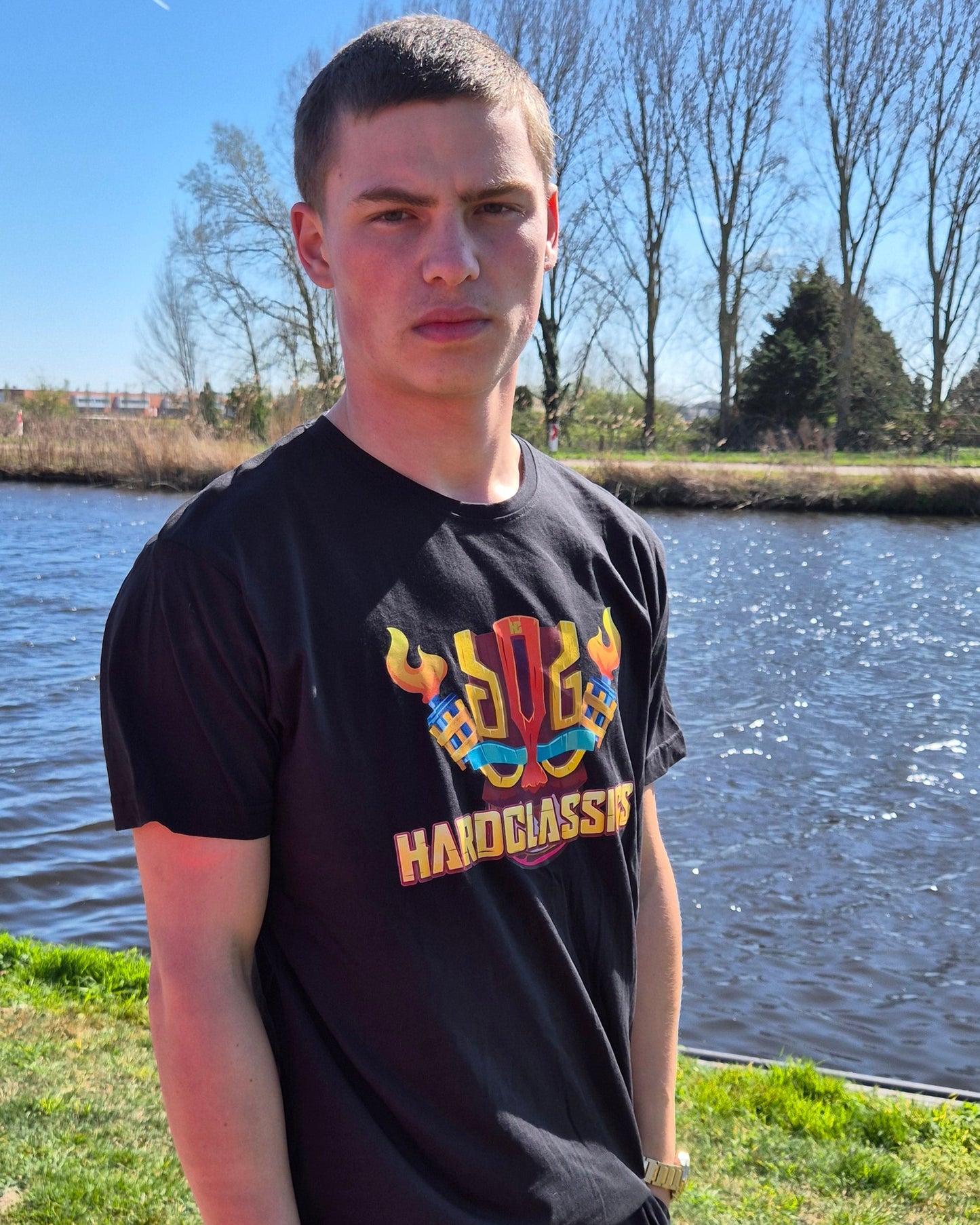 hardclassics shirt zwart
