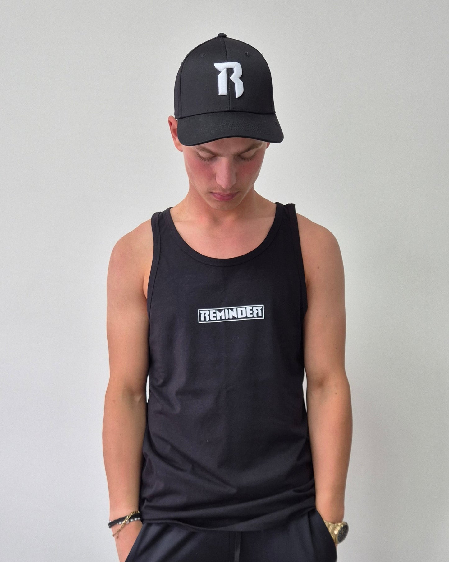 Reminder tanktop zwart