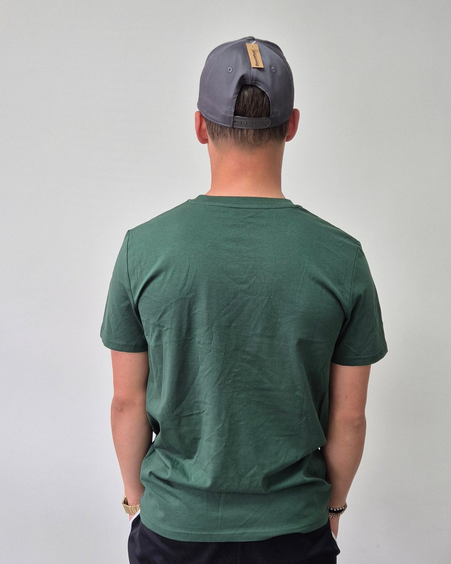 hardclassics hc logo shirt groen