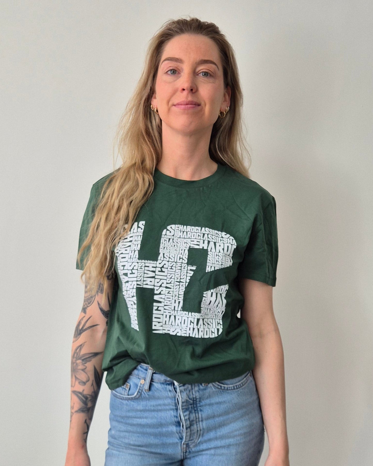 HardClassics HC logo shirt Groen