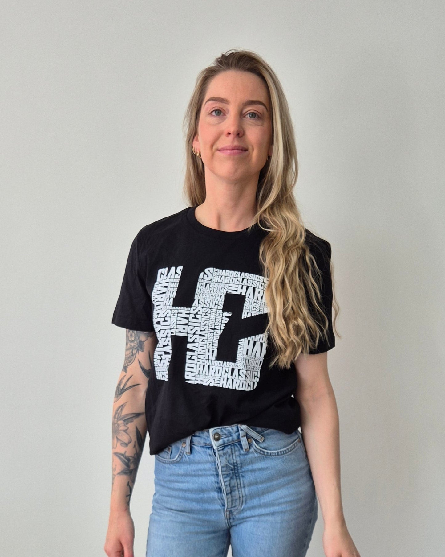 HardClassics HC logo shirt Zwart