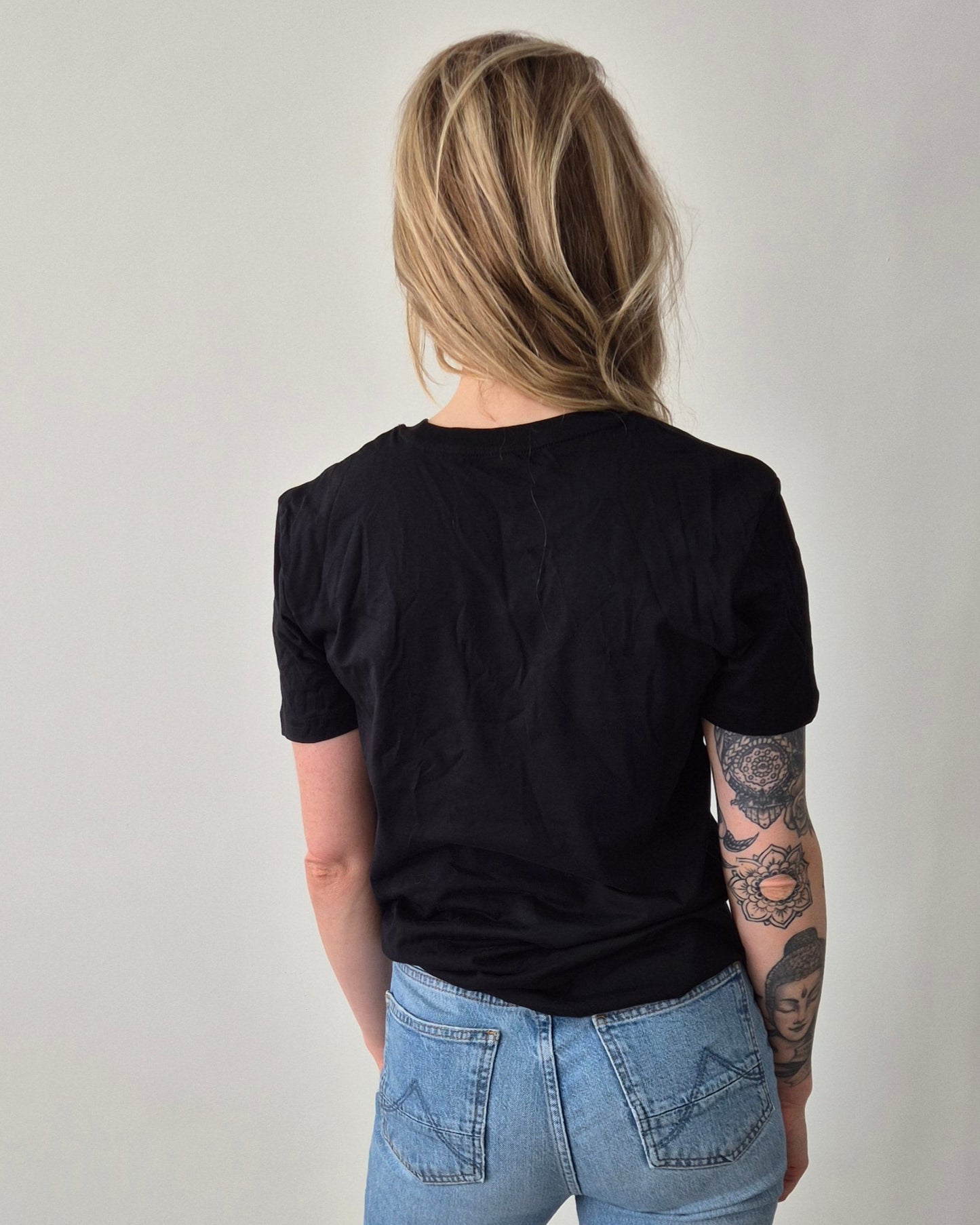 HardClassics HC logo shirt Zwart