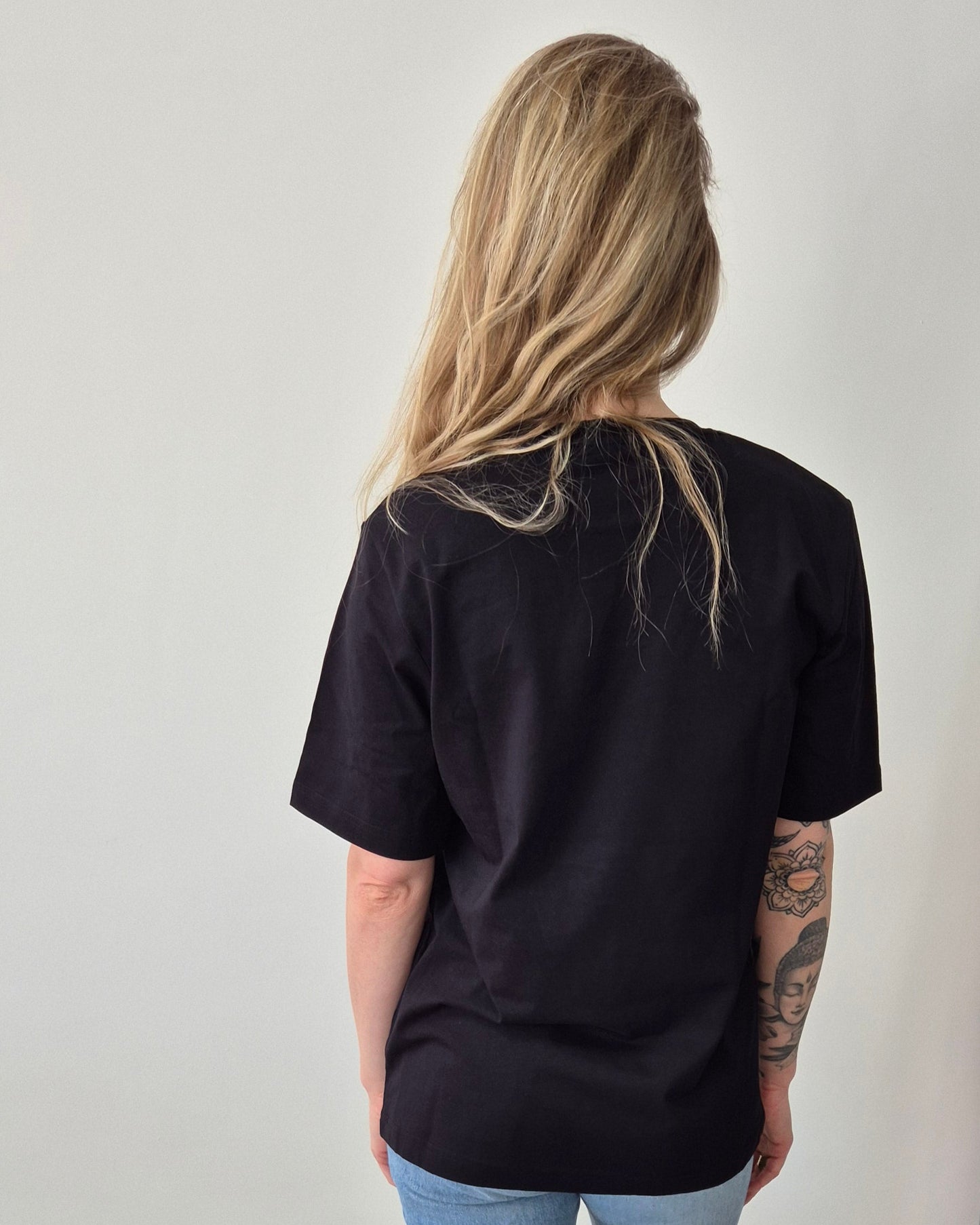 Shirt zwart smiley