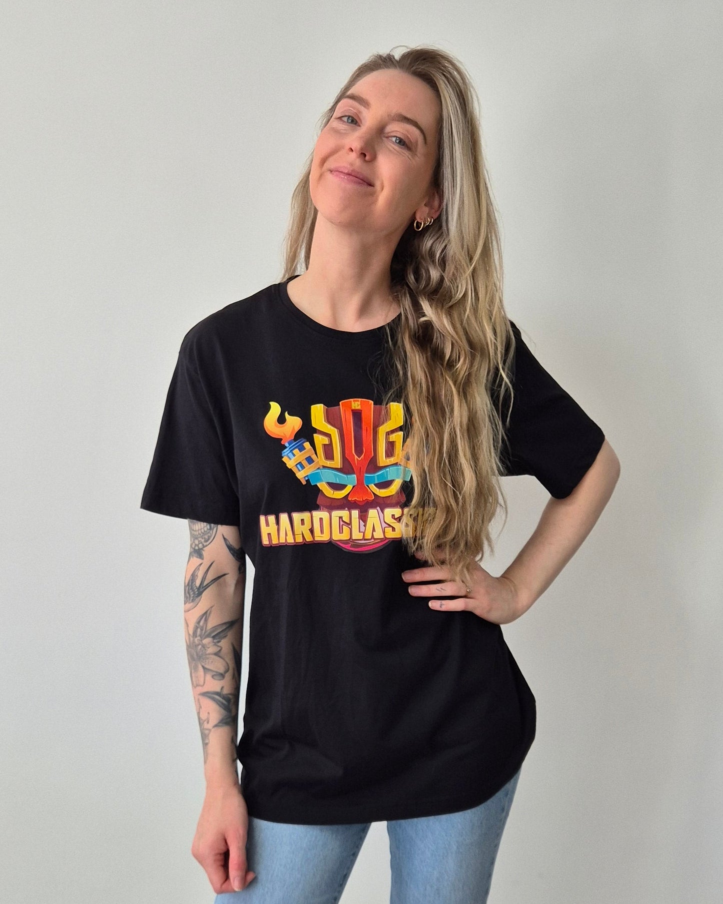 HardClassics Totem Shirt zwart